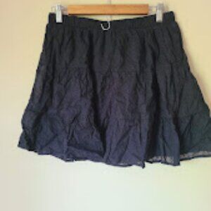 Wild Fable Women' Tiered Eyelet Mini Skirt , Size M